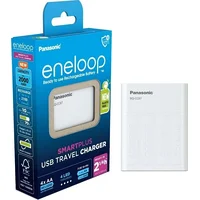 Panasonic Eneloop Smart Plus Usb Travel Bq-Cc87 K-Kj87Mcd40Usb  5410853065159
