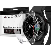 Alogy Etui silikonowe case do Samsung Galaxy Watch 4 Classic 42Mm Przezro  10625 5907765652404