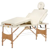 Bodyfit Stół,  do masażu 4 segmentowe beżowe 642 642-Uniw 5902759971554