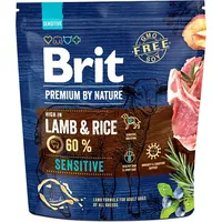 Brit Premium By Nature Sensitive Lamb 1Kg  Vat011772 8595602526611