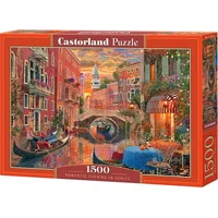 Castorland Puzzle 1500 Romantic Evening in Venice Gxp-817382  5904438151981