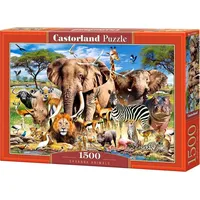 Castorland Puzzle 1500 Savanna Animals 451465  5904438151950