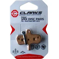 Clarks Okładziny hamulcowe Avid Code metaliczne spiekane  Cla-Vrx834C 5021646009115