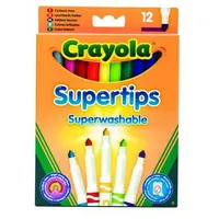 Crayola Flamastry Supertips . - 7509 