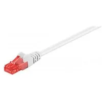 Goobay Wentronic Cat 6 Patch Cable, U/Utp, white, 0.5 m - Cca coppergemisch 68632  4040849686320