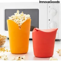 Innovagoods  Silikonowe ki do Popcornu Popbox 2 V0103138 8435527816674