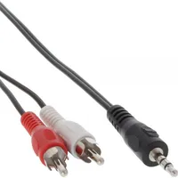Kabel Inline Jack 3.5Mm - Rca Cinch x2 10M  89936 4043718002870