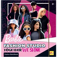 Lisciani Barbie Sketch Book Together Fashion Studio  304-12808 9788833512808
