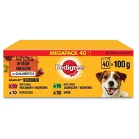 Pedigree Adult mix of flavors - Wet food for dogs 40X100G  Dlzpedkmp0008 5900951267833