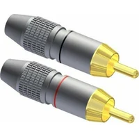 Procab Vc209 Cable connector - Rca/Cinch male pair Connector  5414795023208