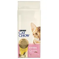 Purina Cat Chow cats dry food 15 kg Kitten Chicken  Dlzpuiksk0020 5997204514028