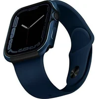Uniq etui Valencia Apple Watch Series 4/5/6/7/Se 45/44Mm. /Blue  Uniq596Blu 8886463680056