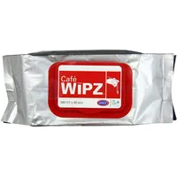 Urnex 19-Wipz12-100 Cafe Wipz Coffee Equipment Cleaning Wipes - 100/Pack  754631602552