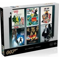 Winning Moves Puzzle James Bond 007 Actor De1000  Gxp-783210 5036905043106