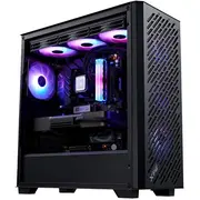 Adata Xpg case Valor Air Pro, Atx, Průhledná bočnice, 4X 120Mm Argb Fan, Černá  Valorairpromta-Bkcww 4711658152206