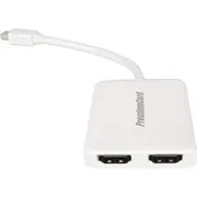 Av Delock Adapter HdmiM-DisplayportFZasilanie Usb Na Kablu 24Cm 4K 60Hz  63206 4043619632060