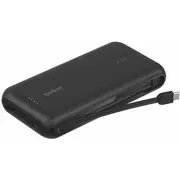 Belkin Powerbank 20.000Mah black 30W integr.USB-C Cab. Bpb024Hqbk  0745883898930 152100