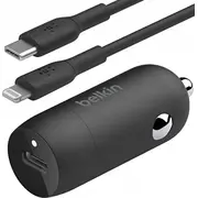 Belkin Usb-C Car Charger  30W Pd 1M Lightning-Cab.cca004Bt1Mbk-B5 Cca004Bt1Mbk-B5 0745883852369 790505