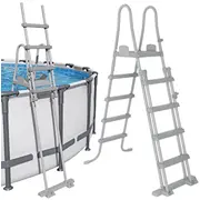 Bestway bezpieczna  Drabinka do basenu 132Cm 58332 Edukamp 6941607353837