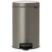 Brabantia atkritumu tvertnepedāli Newicon, 12 l, Platinum 113628  8710755113628