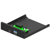 Case Acc Front 3.5 Panel/Usb 2P Fdi3-U3C-01 Gembrid  8716309128278