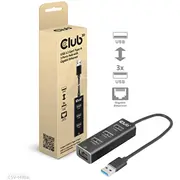 Club 3D Club3D Rozbočovač, Usb-A 3.2 Gen13X Usb 3.1, Gigabit Ethernet  Csv-1430A 8719214472801