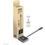 Club 3D Spliter Club3D Csv-1552 Mst hub Usb3.2 Gen2 Type-CDp Alt-Mode to Displayport  Hdmi 4K60Hz M/F 8719214471965