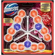 Domestos  toaletowa aroma lux dahlia r dragonfruit 3 x 55 g 165G 8720182903846
