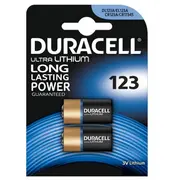Duracell Ultra Lithium Long Lasting Power Foto 123 M3 B2 Cr123A  125235 5000394020320 865608