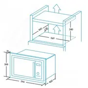 Edesa Emw-2530-Ig Xbk  T-Mlx33981 8435436111976