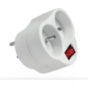 Elgotech  wtyczkowy z wyłącznikiem 2-A z/u Rc-20W 5902694400522