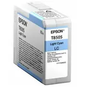 Epson ink cartridge light cyan T 850 80 ml  8505 C13T850500 0010343914902 110574