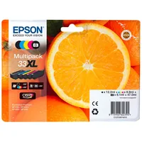 Epson Multipack Claria Premium Bk/Pbk/C/M/Y 33 Xl  T 3357 C13T33574011 8715946645292 311012