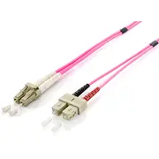 Equip Patchcord wodowy Lc Sc Multimode Duplex Om4, 5M 255535  4015867178911