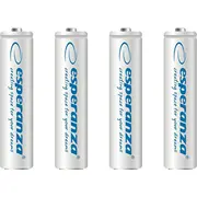 Esperanza  Aaa / R03 1000Mah 4 Eza102W - 5901299922514