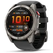 Garmin fēnix 8 Pro 3.56 cm 1.4 Amoled 51 mm Digital 454 x pixels Touchscreen Graphite, Titanium Wi-Fi Gps Satellite  010-03199-11 753759351007 Siagarzeg0406
