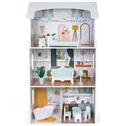 Gerardos Toys koka leļļu mājaLED apgaismojumu, Luna Gt61247  4743345612472