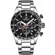 Giewont  Męski Chronograph Sapphire Srebrno Gw9140-B1 5905156326576