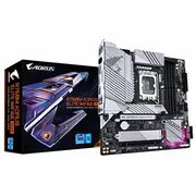 Gigabyte B760M Aorus Elite Wifi6E Gen5 Motherboard - Supports 14Th Gen. Intel Core Cpus, 1211 phases Vrm, up to 5600Mhz Ddr5, 2Xpcie 4.0 M.2, Wi-Fi 6E, 2.5 Gbe Lan, Usb 3.2 Gen 2X2  A E Wf6E 4719331872069 Plygig1700083
