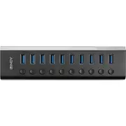Hub Usb Lindy 10 Port 3.0 Ein-/Ausschaltern  43370 4002888433709