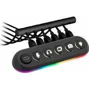 Hub Usb Streamplify Deck 5, 4X 3.0, 1X 2.0, Rgb, 12V, Eu-Netz -  Spuh-Hd51217.11 4251442506445