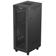 Lanberg Standing rack cabinet 19 inch 32U 600X800 perforated door Lcd black Fpack  Ff01-6832-23Bl 5901969446814 Nulagr32U000010