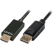 Kabel Lindy Displayport - Hdmi 2M  41717 4002888417174