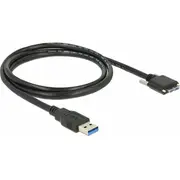 Kabel Usb Delock Usb-A - microUSB 3 m  83599 4043619835997