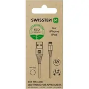 Kabel Usb Swissten Usb-A - Lightning 1.2 m  71502301Eco 8595217475649