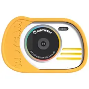 Kidywolf Photo and Video Camera yellow  418039 5407009180392 881022