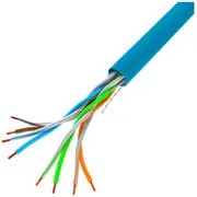 Lanberg Lan Utp Cable 100Mb/S 305M Wire Cca Blue  Lcu5-10Cc-0305-B 5901969427615 Kgwlaesic0038