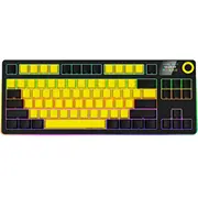 Lorgar Kbp70Tklw, Wireless Tkl Mechanical Gaming  Pro, Black/Yellow, En layout 5291485017811