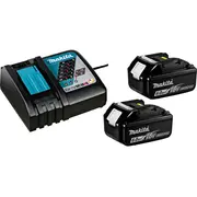Makita Power Source Kit 199480-6 2X Bl1860B  Dc18Rc 0088381537100 593686