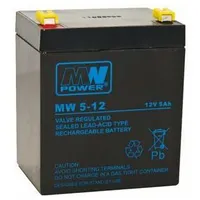 Mw Power  12V/5Ah 5-12 T/Ak-12005/0605-T1 5901885207230